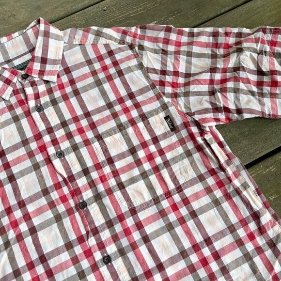 Woolrich Crosshatch Tartan Short Sleeve - Picture 3 of 5